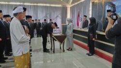 Bupati Ayu Assalasiyah melakukan resuffle Jabatan Pejabat Pimpinan Tinggi