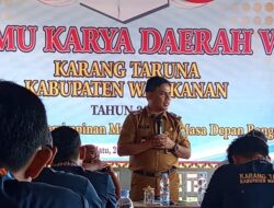 Bupati Way Kanan Harapkan Karang Taruna Sebagai Pencetak Pemimpin Masa Depan Bumi Ramik Ragom