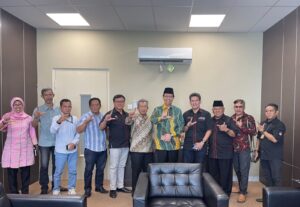 Bersama Para Pengurus JMSI Bertandang Ke UIN Lampung