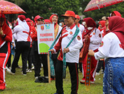 Peringatan HKN ke-58, Lambar Menggelar Senam Bersama