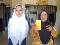 Korban Penjambretan Sumringah HP Kesayanganya Dikembalikan Polisi