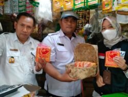 Skala Besar, Pemkab Tubaba dan BPOM Sidak Pasar dan Musnahkan Puluhan Boraks