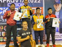 Membanggakan, Dua Personel Polres Pringsewu Sabet Medali Emas dan Perunggu Porprov IX