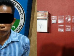 Edarkan Sabu di Kampung Tetangga, Seoang Warga di Ringkus Polisi