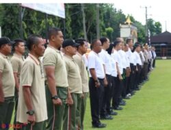 Jalin Sinergitas TNI-Polri, Polres Lamtim dan Kodim 0429/LT Melaksanakan Olahraga Bersama