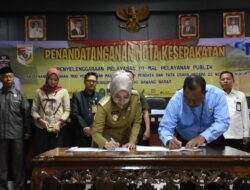 Pemkab Tubaba dan Kejari Jalin MOU Penanganan Masalah Hukum