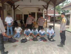 Bolos Sekolah, 6 Pelajar SMA Terjaring Razia Polisi