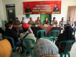 Jumat Curhat, Polres Pringsewu Serap Aspirasi Warga Resah Perang Petasan