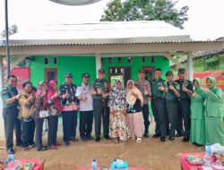 Dandim 0426 Tuba Resmikan Bedah Rumah Tidak Layak Huni di Kampung Gedung Harapan