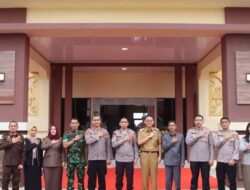 Gedung Mako Polres Pringsewu Diresmikan