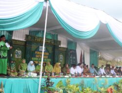 Spektakuler! Ribuan Muslimat NU Hadiri Peringatan Satu Abad NU di Lapangan Pemkab Tanggamus