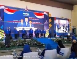 Resmi Dilantik Busroni Kembali Nahkodai Demokrat Tubaba, 2024 Target 8 Kursi