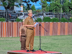Sekdaprov Lampung Pimpin Apel Perdana Tahun 2023