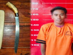 Satu Dari Dua Pelaku Curas di Perkebunan Karet Ditangkap Polsek Banjar Agung