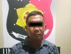 Diduga Aniaya Pakai Gelas, Seorang Pria Diringkus Polsek Banjit