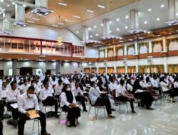 KPU Pesawaran Gelar Tes Tertulis Untuk 1299 Calon PPS Pemilu 2024