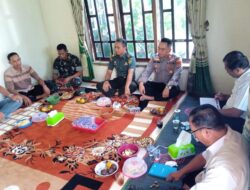 Dukung Program Ketahanan Pangan, Danramil Way Bungur Hadiri Pertemuan Rutin Kelompok Tani