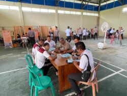 138 Personel Polres Way Kanan Jalani Pemeriksaan Kesehatan Berkala