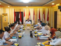 Sekdaprov Lampung Pimpin Rapat Pembahasan Penyampaian Laporan Kegiatan dan Laporan Keuangan KORPRI Tahun 2022