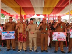 Pj Bupati Nukman Serahkan Alokasi Anggaran untuk Kecamatan, DD dan BPPM