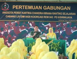 Berikan Arahan Kepada Anggota Persit, Dandim 0429/Lamtim: Tugas Utama Seorang Istri Adalah Menjaga dan Mendampingi Suami