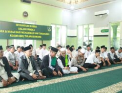 Kodim 0426 Tuba Gelar Istighosah dan Do’a Bersama