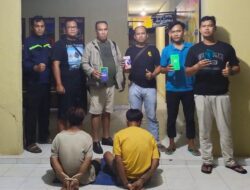 Nekat Bobol Gerai Hp di Pasar Sidoharjo, Dua Pemuda Diringkus Polsek Penawartama