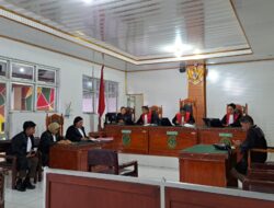Kajari Way Kanan Bacakan Dakwaan Perkara Pembunuhan di PN Blambangan Umpu