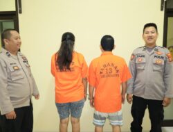 Sedang Pesta Sabu, Pasangan Bukan Suami Istri Diamankan Polres Pringsewu