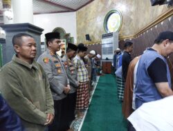 Jaga Harkamtibmas, Polres Lamteng Gelar Safari Subuh