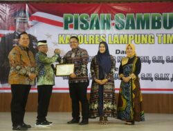 Bupati dan Wakil Bupati Lamtim Hadiri Acara Pisah Sambut Kapolres Lamtim