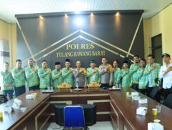 DPC Apdesi Audiensi Bersama Kapolres Tubaba, Ini Penjelasannya