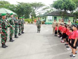 Kodim 0426 Tuba Berikan Pengenalan dan Edukasi Intansi Militer Kepada Siswa TK
