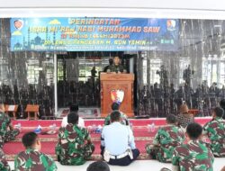 Lanud Pangeran M. Bun Yamin Peringati Isra Mi’raj Nabi Muhammad SAW 1444 H