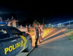 Samapta Polres Tuba Gelar Patroli Presisi