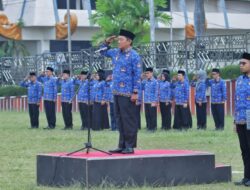 Pemprov Lampung Gelar Upacara Gabungan