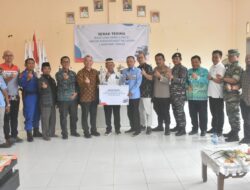 Pemkab Lamtim Terima Amulance untuk Nelayan dari PT. PHE OSES