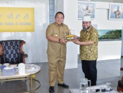 Gubernur Lampung Arinal Menerima Kunjungan Kerja Walikota Bengkulu
