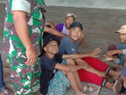 Babinsa Koramil 426-03 Rawajitu Selatan Melaksanakan Kegiatan Komsos