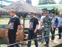 Danramil Purbolinggo Hadiri Opening Event Lampung Timur Art Fest Badak #1