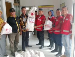 PMI Lampung Distribusikan Bantuan Ke Lokasi Bencana Banjir di Lamteng