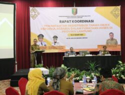 Sekdaprov Membuka Rakor Pemanfaatan Redistribusi Tanah Objek Reforma Agraria di Dalam Penataan Akses di Provinsi Lampung