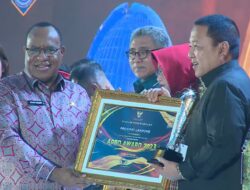 Gubernur Arinal Djunaidi Peroleh Penghargaan dari Kementerian Dalam Negeri Republik Indonesia