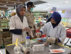 Tim Koordinasi Jejaring Keamanan Pangan Daerah Provinsi Lampung Melakukan Pengawasan Keamanan Pangan Jelang Hari Raya Idul Fitri