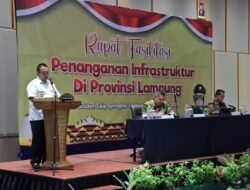 Gubernur Arinal Rakor Penanganan Jalan/Jembatan di Provinsi Lampung