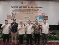 Asisten Administrasi Umum Buka FGD Pengutamaan Penggunaan Produk Lokal di Provinsi Lampung