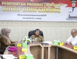 Pemerintah Provinsi Lampung Mengikuti Rapat Koordinasi Pengendalian Inflasi Daerah Bersama Menteri Dalam Negeri