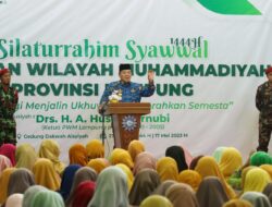 Gubernur Lampung Ajak Warga Muhammadiyah Serta Seluruh Elemen Masyarakat Jaga Stabilitas Politik dan Keamanan