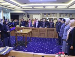 Wagub Lampung Melantik dan Mengambil Sumpah Jabatan Pejabat Pimpinan Tinggi Pratama di Lingkungan Pemerintah Provinsi Lampung