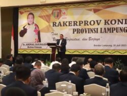 Buka Rakerprov KONI Provinsi Lampung, Gubernur Arinal Dorong Peningkatan Prestasi Olah Raga Lampung